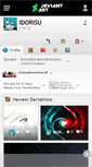 Mobile Screenshot of idorisu.deviantart.com