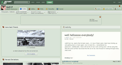 Desktop Screenshot of gjc17.deviantart.com