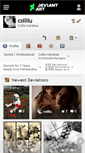 Mobile Screenshot of csilllu.deviantart.com