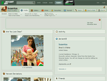 Tablet Screenshot of busenius.deviantart.com