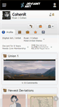 Mobile Screenshot of cohenr.deviantart.com