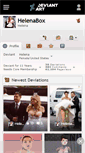 Mobile Screenshot of helenabox.deviantart.com