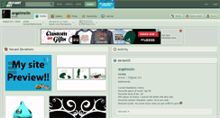 Desktop Screenshot of angelmelin.deviantart.com