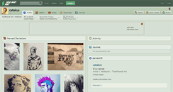Desktop Screenshot of catakus.deviantart.com