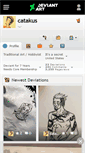Mobile Screenshot of catakus.deviantart.com