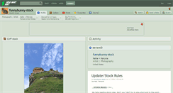 Desktop Screenshot of funnybunny-stock.deviantart.com