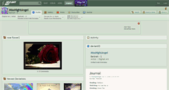 Desktop Screenshot of missnightangel.deviantart.com