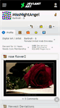 Mobile Screenshot of missnightangel.deviantart.com