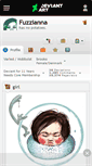 Mobile Screenshot of fuzzianna.deviantart.com