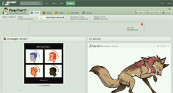 Desktop Screenshot of fang-chan13.deviantart.com