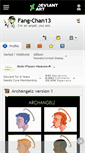 Mobile Screenshot of fang-chan13.deviantart.com