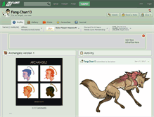 Tablet Screenshot of fang-chan13.deviantart.com