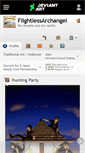 Mobile Screenshot of flightlessarchangel.deviantart.com