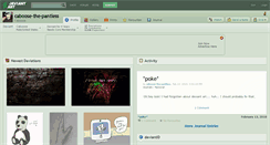 Desktop Screenshot of caboose-the-pantless.deviantart.com