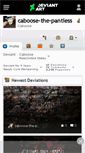 Mobile Screenshot of caboose-the-pantless.deviantart.com