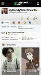 Mobile Screenshot of mybloodyvalentine77.deviantart.com