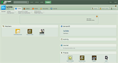 Desktop Screenshot of luckiie.deviantart.com