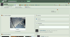 Desktop Screenshot of kynthia.deviantart.com