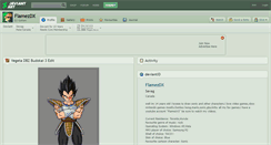 Desktop Screenshot of flamezdx.deviantart.com