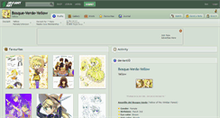 Desktop Screenshot of bosque-verde-yellow.deviantart.com