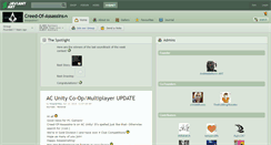 Desktop Screenshot of creed-of-assassins.deviantart.com