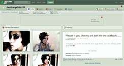 Desktop Screenshot of kaotikangel666999.deviantart.com