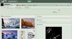 Desktop Screenshot of codizzle72.deviantart.com