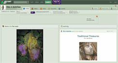 Desktop Screenshot of miss-a-sketches.deviantart.com
