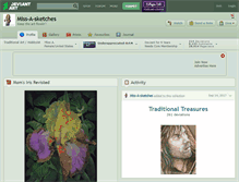 Tablet Screenshot of miss-a-sketches.deviantart.com