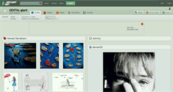 Desktop Screenshot of gental-giant.deviantart.com