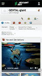 Mobile Screenshot of gental-giant.deviantart.com