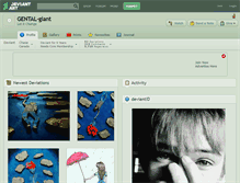 Tablet Screenshot of gental-giant.deviantart.com