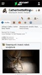 Mobile Screenshot of catherinetterings.deviantart.com
