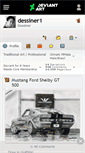Mobile Screenshot of dessiner1.deviantart.com