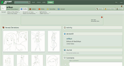 Desktop Screenshot of erikun.deviantart.com