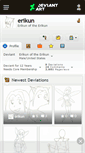 Mobile Screenshot of erikun.deviantart.com