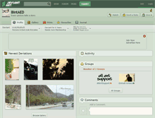 Tablet Screenshot of bintaed.deviantart.com