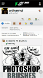Mobile Screenshot of anjinanhut.deviantart.com