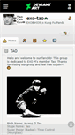 Mobile Screenshot of exo-tao.deviantart.com