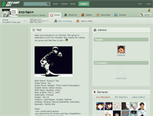 Tablet Screenshot of exo-tao.deviantart.com