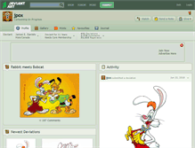 Tablet Screenshot of jpox.deviantart.com