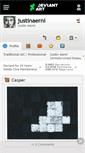 Mobile Screenshot of justinaerni.deviantart.com