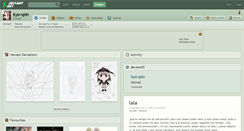 Desktop Screenshot of kyo-spin.deviantart.com