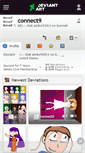 Mobile Screenshot of connect9.deviantart.com