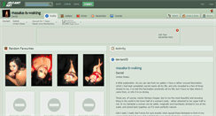 Desktop Screenshot of masaka-is-waking.deviantart.com