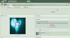Desktop Screenshot of mkho.deviantart.com