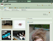 Tablet Screenshot of j-beat-freak.deviantart.com
