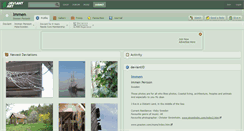 Desktop Screenshot of immen.deviantart.com