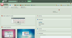 Desktop Screenshot of neokie.deviantart.com