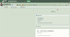 Desktop Screenshot of hot-cake-joy.deviantart.com
